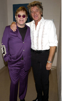Sir Elton John at An Enduring Vision benefit for HIV-AIDS in San Francisco, October 16, 2002