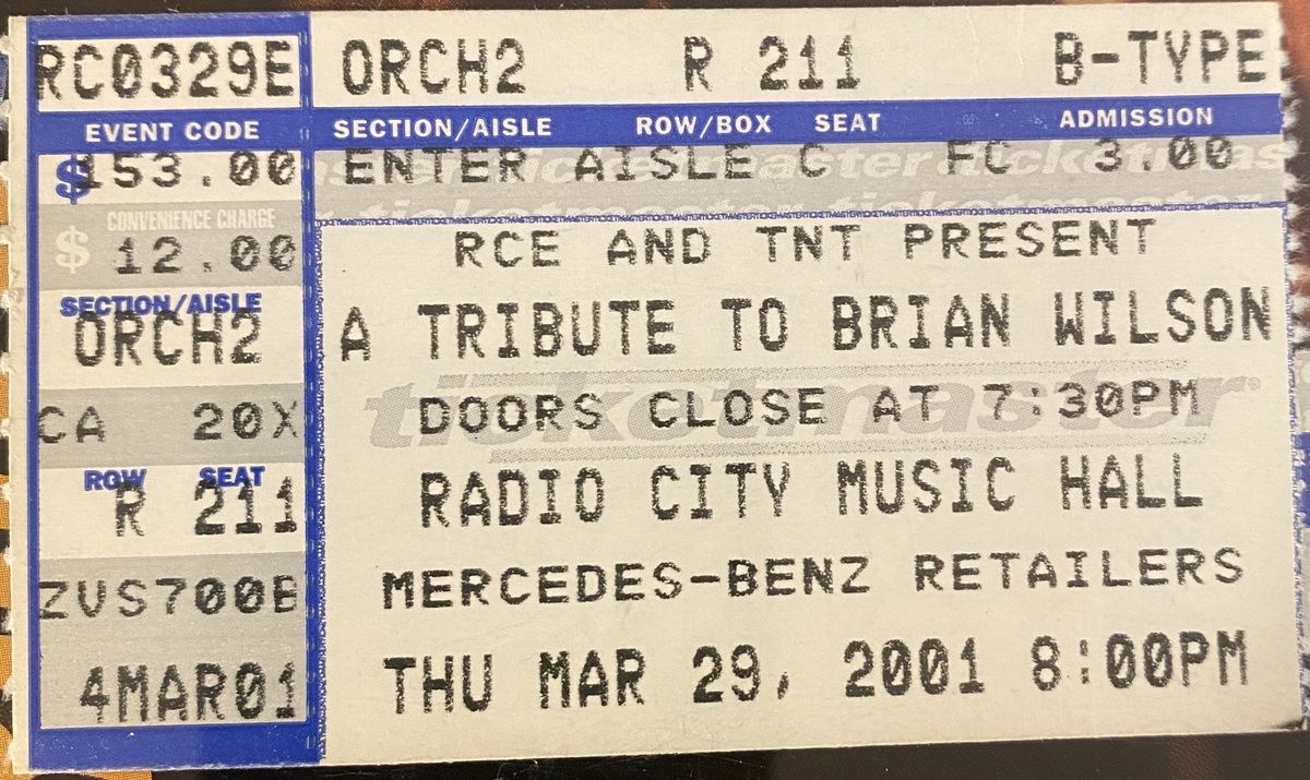 Elton John live March 2001