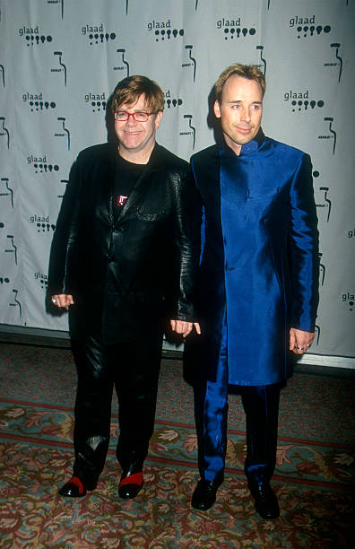 Elton John and David at the 11th Annual GLAAD Awards