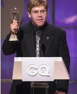 Elton John during The Medusa Tour, November 2000