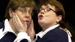 Elton John and Billie Jean King at Smash Hits, Atlanta, 2000
