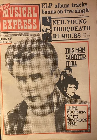 ARTICLE ABOUT Elton John FROM New Musical Express,