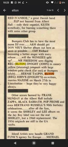 RECORD MIRROR, February 20, 1971