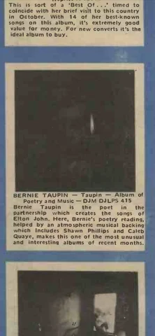RECORD MIRROR,  October 9, 1971