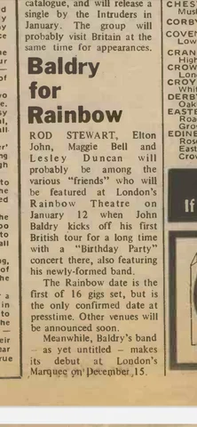 RECORD MIRROR,  December 4, 1971