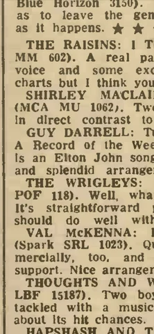 RECORD MIRROR,  March 1, 1969