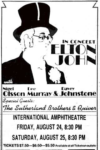 Elton John is interviewed for the documentary.
