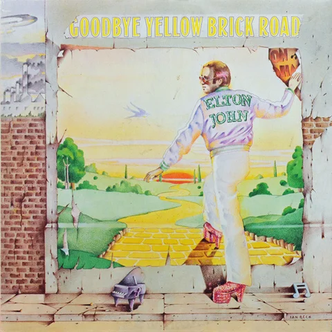 UK LP - GOODBYE YELLOW BRICK ROAD