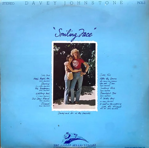 album Smiling Face by Davey Johnstone
