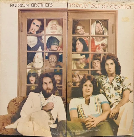 US LP - Totally Out Of Control - The Hudson Brothers