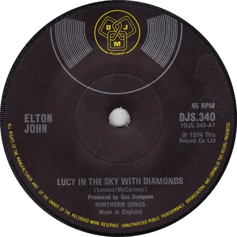 UK 45 Lucy In The Sky With Diamonds
