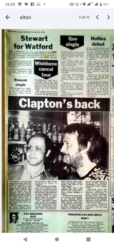 RECORD MIRROR, APRIL 20, 1974