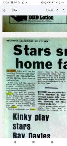 RECORD MIRROR, JULY 27 1974