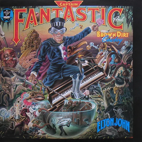 UK LP - Captain Fantastic And The Brown Dirt