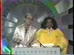 The "Music Awards 1975," hosted by Elton John and Diana Ross