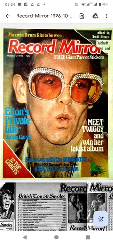 RECORD MIRROR OCTOBER 2 1976