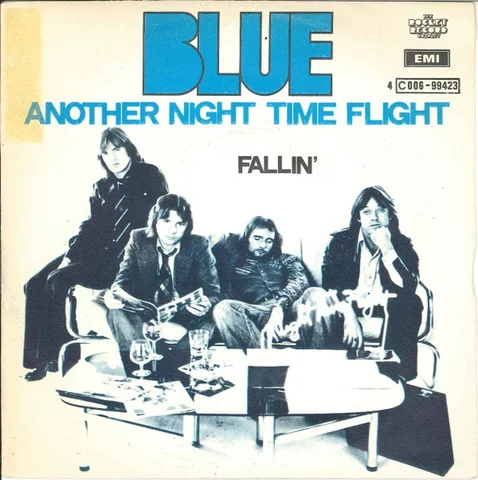 UK LP - ANOTHER NIGHT TIME FLIGHT - Blue