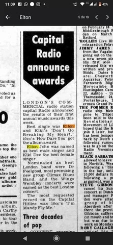 Record Mirror. February 12. 1977