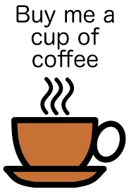 Support me with a coffee donation