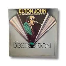 In concert At Edinburgh (CAV laserdisc) US LASERDISC - Elton John In Concert At Edinburgh