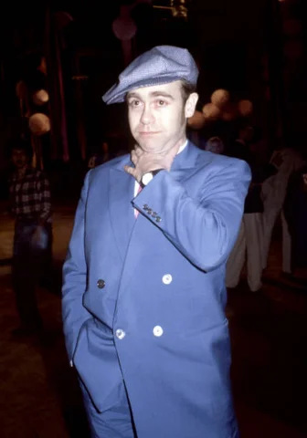 Elton John At Grease Premiere Party