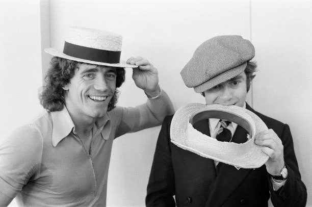 Kevin Keegan and Elton John, 1978