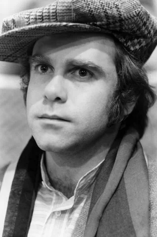 Elton John in Paris Elton John on October 22, 1978 in Paris, France