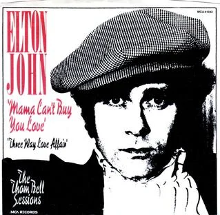 Jun 1979 Mama Can't Buy You Love sheet music US 45 MCA 41042 (US: #9; 18 weeks)  *MAMA CAN'T BUY YOU LOVE *THREE WAY LOVE AFFAIR