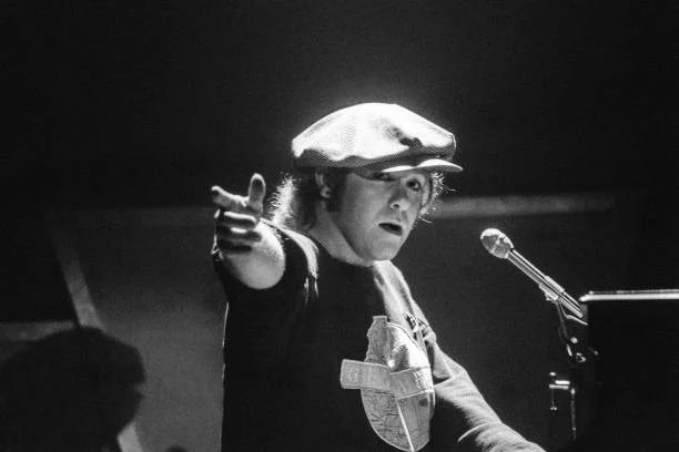 FRANCE-ELTON JOHN-CONCERT British pop singer Elton John performs on March 6, 1979 during Elton John's 1979 Tour in France