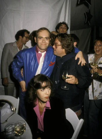 After Party for Elton John's Concert - September 26, 1979 Elton John during After Party for Elton John's Concert - September 26, 1979 at Victoria Station in New York City, New York,
