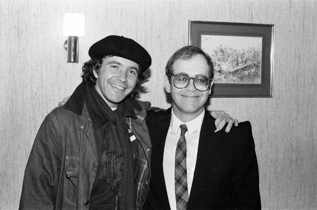 david essex and elton john the two soccer mad fans have just watched their lads do battle in the fourth round of the fa cup and eltons watford handed davids west ham a 2 0 trashing 23rd january 1982