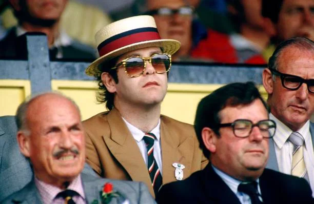 Soccer - Football League Division One - Watford v West Bromwich Albion Elton John, Watford Chairman
