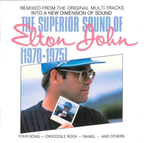 UK CD - The Superior Sound Of Elton John (1970-1975) DJM CD4 (LP: DJM 810062-1)