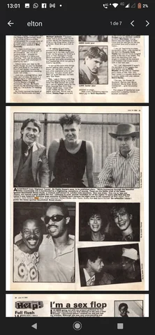 Record Mirror July 14 1984