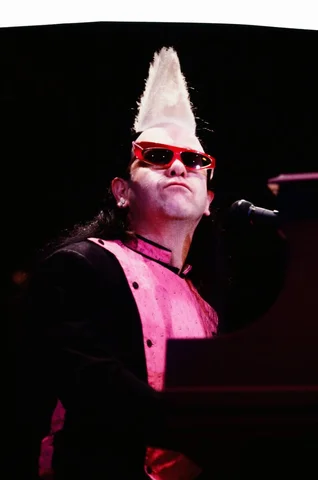 Elton John Konzert - 06.04.1986 - Elton John // Konzert World Tour 1985 // Sporthalle Köln // 06.04.1986