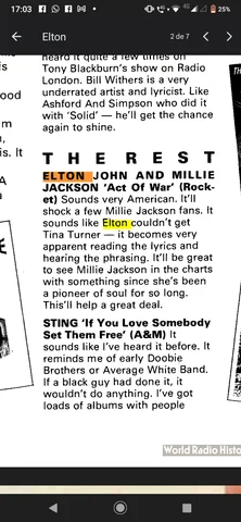 Record Mirror 1985 06 08