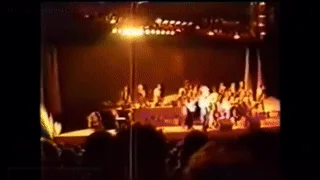 Elton John playing guitar (Kansas City 1986)