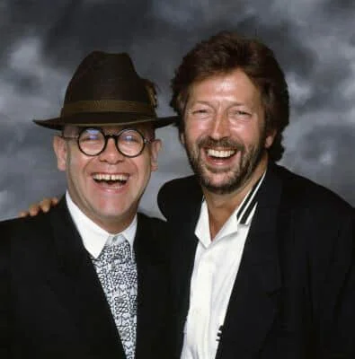 Elton John and Eric Clapton