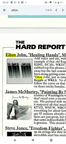 Hard Report Release Date: August 18, 1989