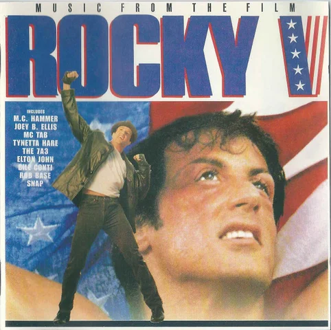 US CD - "MUSIC FROM THE FILM ROCKY V