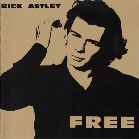 UK LP - FREE - Rick Astley Free is the third studio album by English singer Rick Astley, released on 18 February 1991 by RCA Records. It was his first album not to be produced by the noted production team of Stock Aitken Waterman.