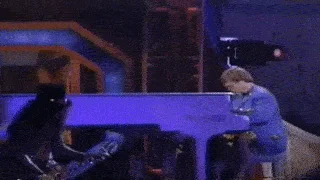 Elton John performed "The One" and later joined Guns N' Roses to perform "November Rain" during the awards ceremony.