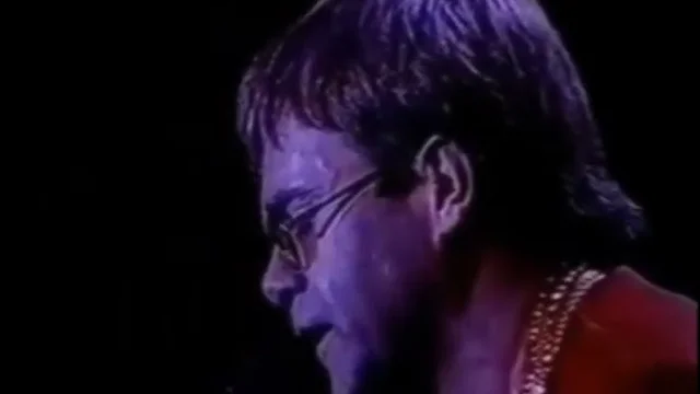 Elton John Live at River Plate Stadium, Buenos Aires, Argentina, November 21, 1992. It was broadcast by Telefe