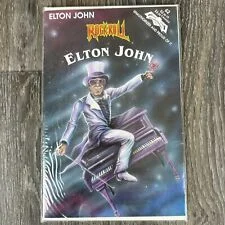 US COMIC - Rock'N'Roll Comic: Elton John  A 32 page comic book biography of Elton John by Revolutionary Comics, San Diego CA.