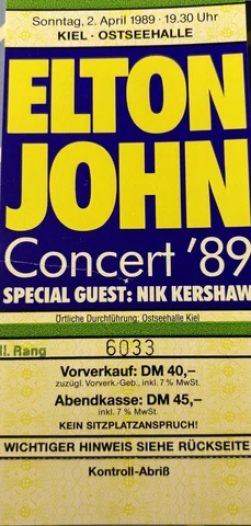 April 1 - 2, 1989