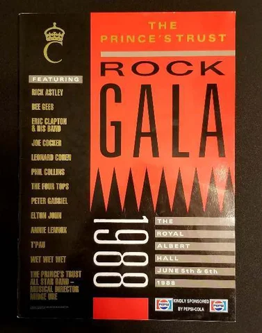 Princes Trust Rock Gala  Jun 6, 1988   London, England, United Kingdom