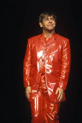 Elton John at the palais omnisports of Paris Bercy Elton John at the palais omnisports of Paris Bercy, in Paris, France, on November 11, 1994.