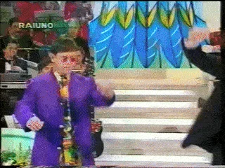 Elton John and RuPaul performed the song "Don't Go Breaking My Heart" at the 1994 Sanremo Music Festival.