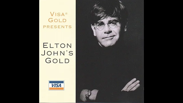 Jul 1995 Elton John's Gold US CD - Visa Gold Presents Elton John's Gold