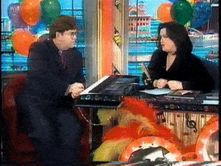 Mar 15 1999 US TV TAPING - Rosie O'Donnell Show  Elton John is expected to be the only guest for the hour. The show will air on March 19 1999.